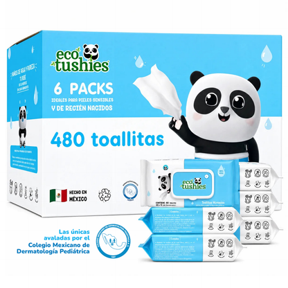 Toallitas Húmedas Naturales e Hipoalergénicas