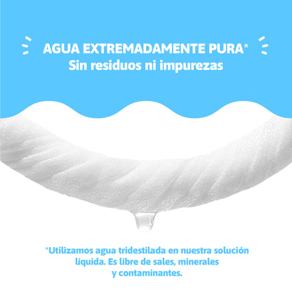 Toallitas Húmedas 100% Naturales e Hipoalergénicas